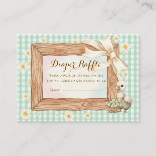 D'accompagnement Carte de tirage au sort de couche pour bébé Silly