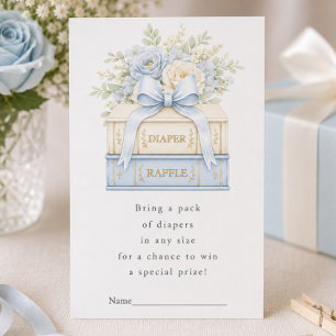 D'accompagnement Carte de tombola de couches pour Baby Shower
