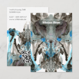 D'accompagnement Carte de visite surdimensionnée pour enseignant d'