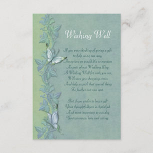 D'accompagnement Carte de voeu Florale de Vol de Papillon pour Font
