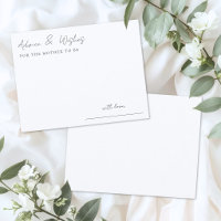 Carte de Vœux et Conseils pour Baby Shower