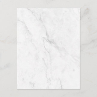 D'accompagnement Carte d'encart en marbre blanc