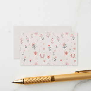 D'accompagnement Carte d'Envoi à Fleurs Douces