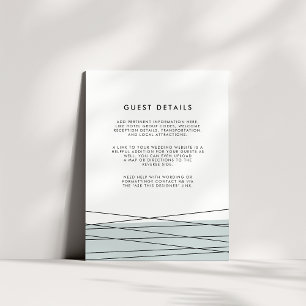 D'accompagnement Carte Détails du client du Mariage de ligne   Jade