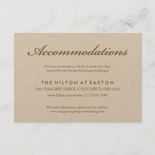 D'accompagnement Carte d'hébergement rose Sketch à Sepia