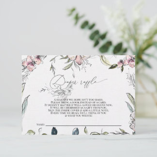 D'accompagnement Carte Diapewar en tombola - Baby shower - Rustique