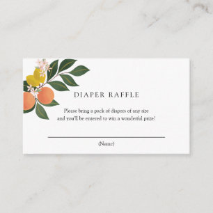 D'accompagnement Carte d'insertion de carafe de couches d'agrumes