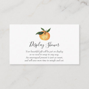 D'accompagnement Carte d'insertion de douche d'affichage Little Cut