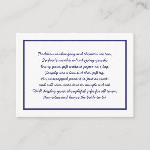 D'accompagnement Carte d'insertion de douche de la Marine White Dis