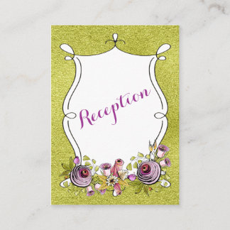 D'accompagnement Carte d'insertion de Mariage Whimsical | FHuile ve