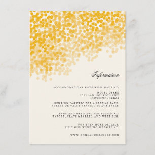 D'accompagnement Carte d'insertion d'informations du Mariage de dou