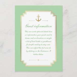 D'accompagnement Carte d'insertion du Mariage blanc de la Mention p