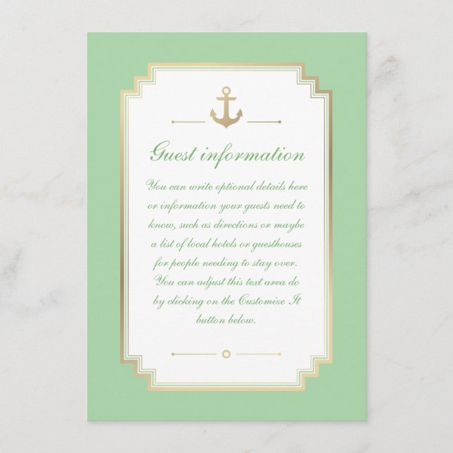 D'accompagnement Carte d'insertion du Mariage blanc de la Mention p (Devant)