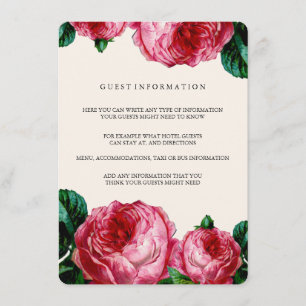 D'ACCOMPAGNEMENT CARTE D'INSERTION DU MARIAGE DE DÉCOUPAGE FLORALE