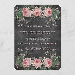 D'accompagnement CARTE D'INSERTION DU MARIAGE DU CLASSEUR FLORAL vi