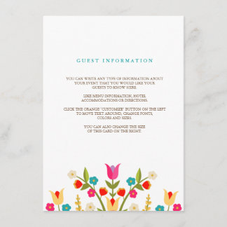 D'accompagnement Carte d'insertion Mariage Fleurs Pays