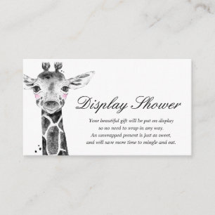 D'accompagnement Carte d'insertion pour Baby Shower