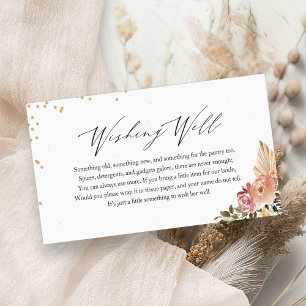 D'accompagnement Carte d'insertion pour la fontaine à souhaits de l