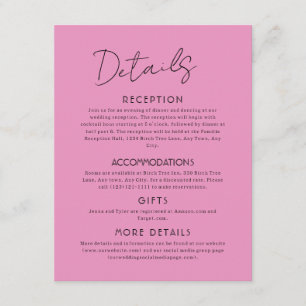 D'accompagnement Carte d'Invitation de Mariage Céleste Pleine Lune 