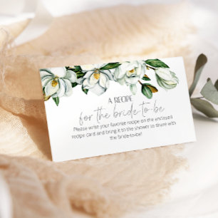D'accompagnement Carte d'invitation de mariage florale Magnolia bla
