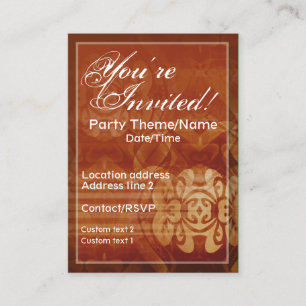 D'accompagnement Carte d'invitation Good Times
