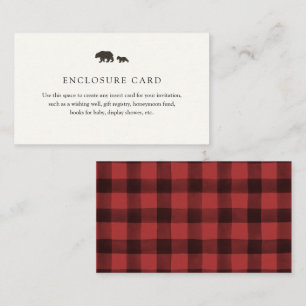 D'accompagnement Carte du boîtier de l'ours rouge Buffalo plaqué