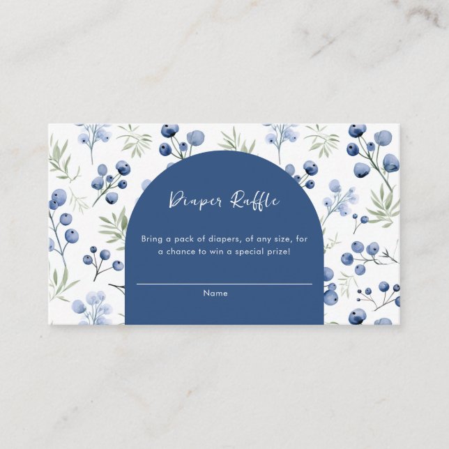 D'accompagnement Carte du boîtier du Baby shower à tarte Little Cut (Devant)