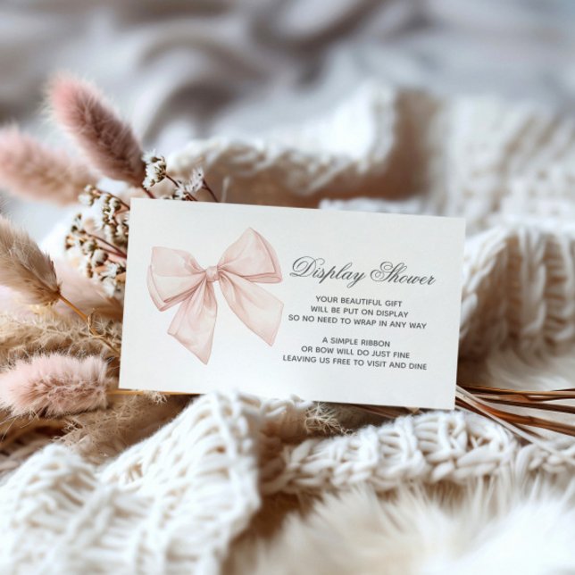 D'accompagnement Carte du boîtier du Baby shower d'affichage à mâch (Créateur téléchargé)