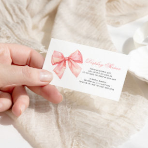 D'accompagnement Carte du boîtier du Baby shower d'affichage en arc
