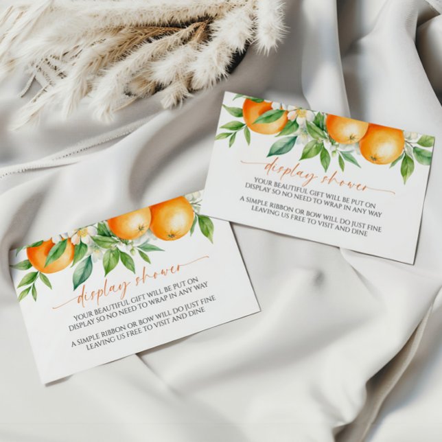 D'accompagnement Carte du boîtier du Baby shower d'affichage Floral (Créateur téléchargé)