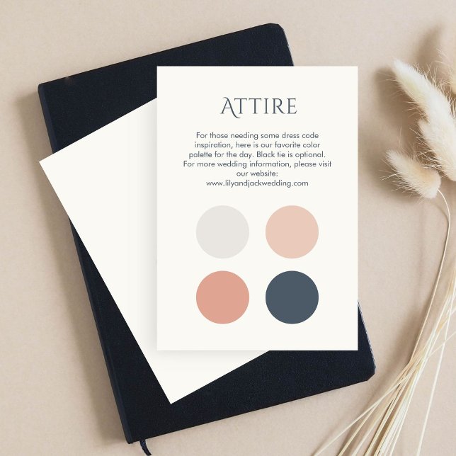 D'accompagnement Carte du boîtier du code vestimentaire du Mariage  (Créateur téléchargé)