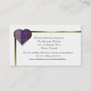 D'accompagnement Carte du boîtier du Mariage cardiaque à plumes vio