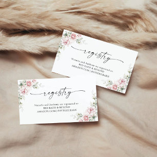 D'accompagnement Carte du boîtier du registre Roses Roses Roses Ros