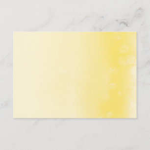 D'accompagnement CARTE DU REGISTRE :: aquarelle ombre jaune