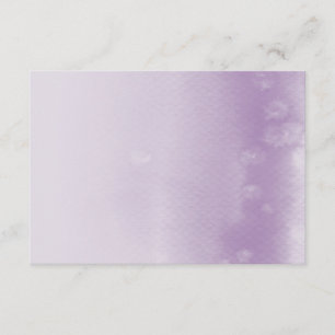 D'accompagnement CARTE DU REGISTRE :: aquarelle ombre violet