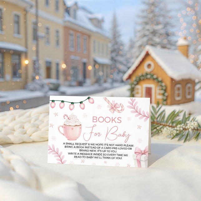 D'accompagnement Carte Livres d'Hiver Rose pour Bébé (Créateur téléchargé)