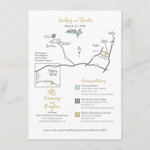 D'accompagnement Carte mariage - Carte de boîtier personnalisée