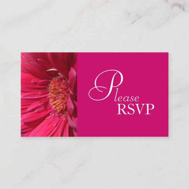 D'accompagnement Carte Mariage RSVP (Devant)