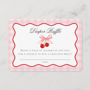 D'accompagnement Carte Raffin Chéri Coquette Rose Coquette Bow