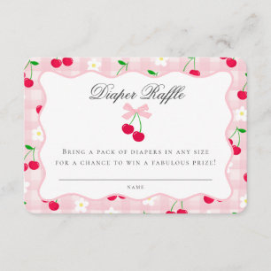 D'accompagnement Carte Raffin Chéri Coquette Rose Coquette Bow