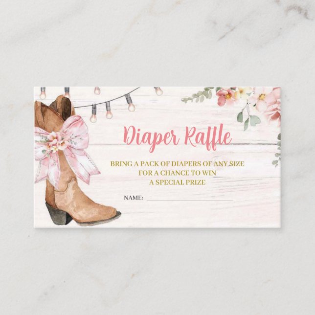 D'accompagnement Carte Raffin de chaudière à bottes roses (Devant)