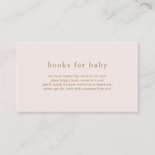 D'accompagnement Carte ROWAN Rose pour Baby Shower