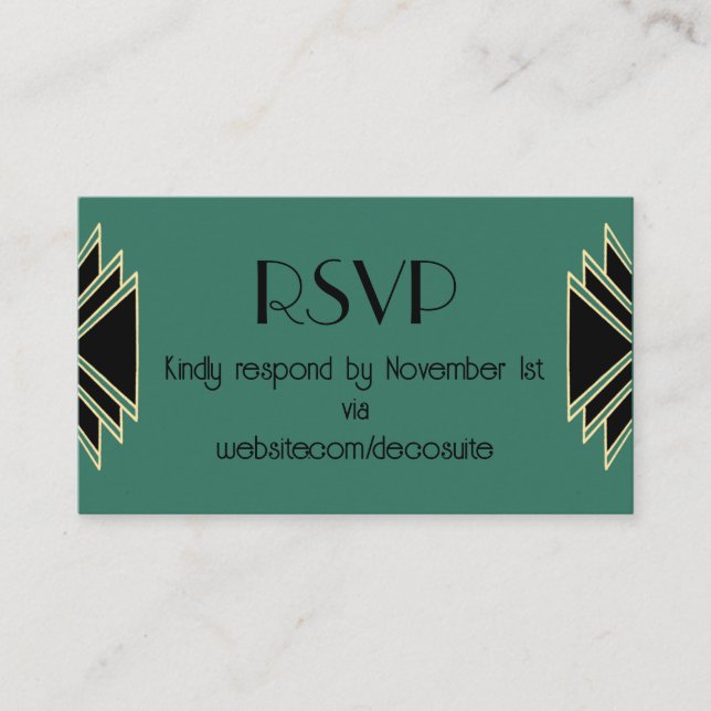 D'accompagnement Carte RSVP (Devant)