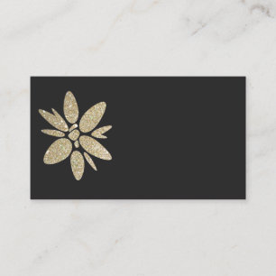 D'accompagnement Carte RSVP Carte de visite moderne noir et or