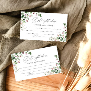 D'accompagnement Carte Rustique Floral Date Night Ideas