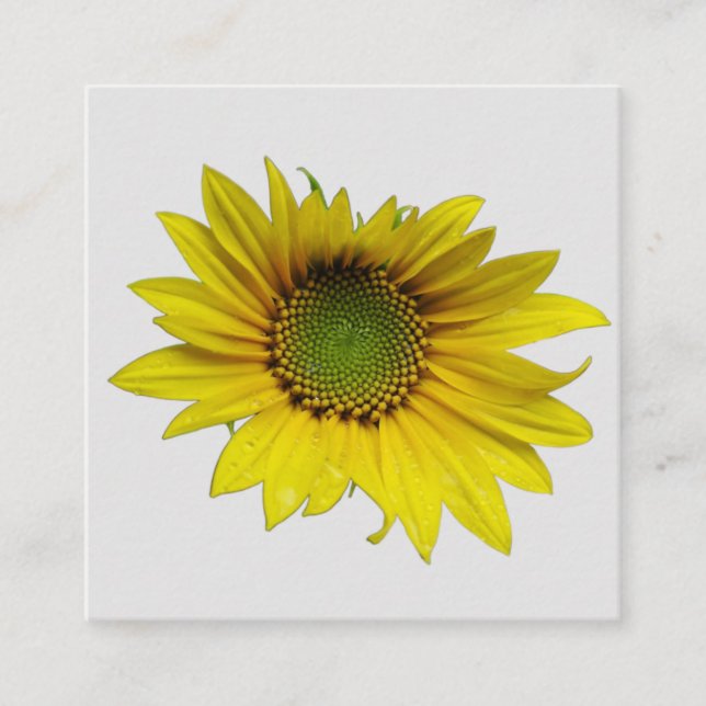 D'accompagnement carte solo tournesol (Devant)