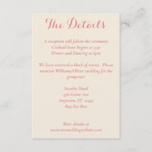 D'accompagnement Carte Tropical Plumeria & Flamant rose Lily Détail