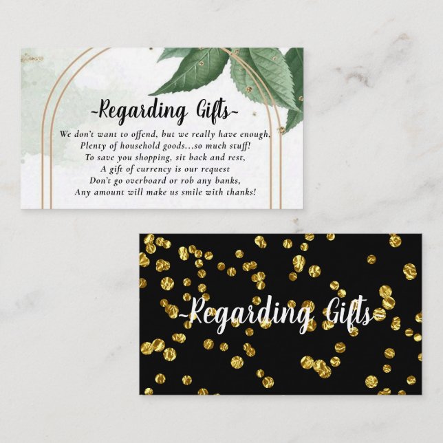 D'accompagnement Carte Wishing well Lune de miel (Devant / Derrière)