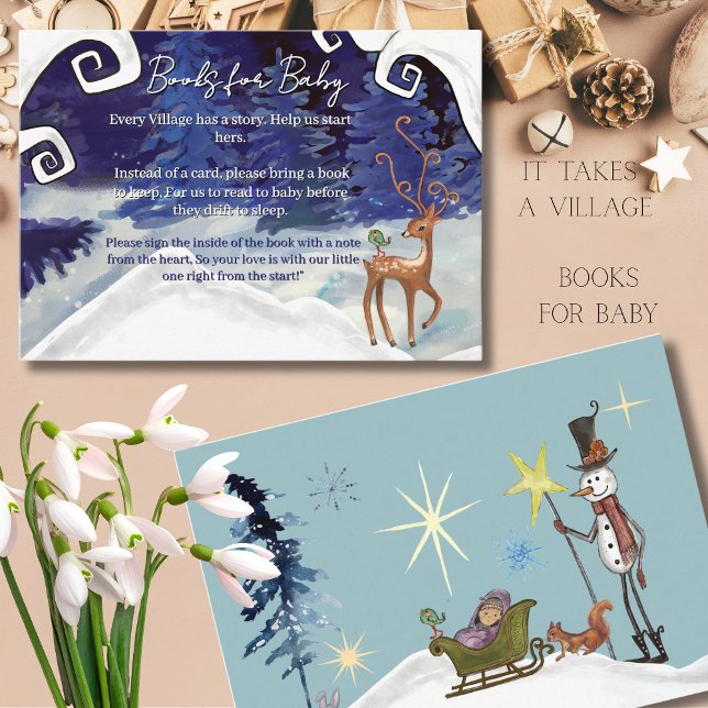 D'accompagnement Commencez une bibliothèque de livres pour la carte (Start a storybook library for the new arrival Card)