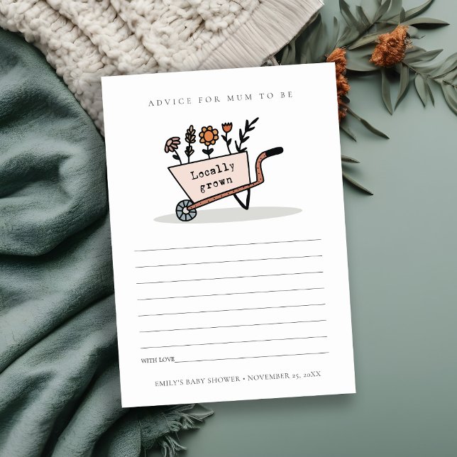 D'accompagnement Conseils de carte florale rose mignonne pour la Ba (Créateur téléchargé)